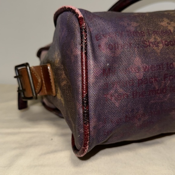 Louis Vuitton Richard Prince Graduate Jokes Bag Boston satchel tote - Picture 9 of 15